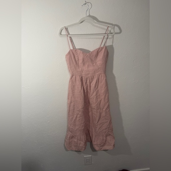 Reformation Eileen Linen Midi Dress - Picture 2 of 5